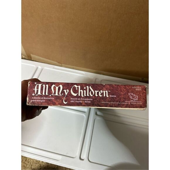 Vintage "All My Children" Soap Opera Board Game by TSR 1985 Ed 100% Complete - Picture 4 of 10